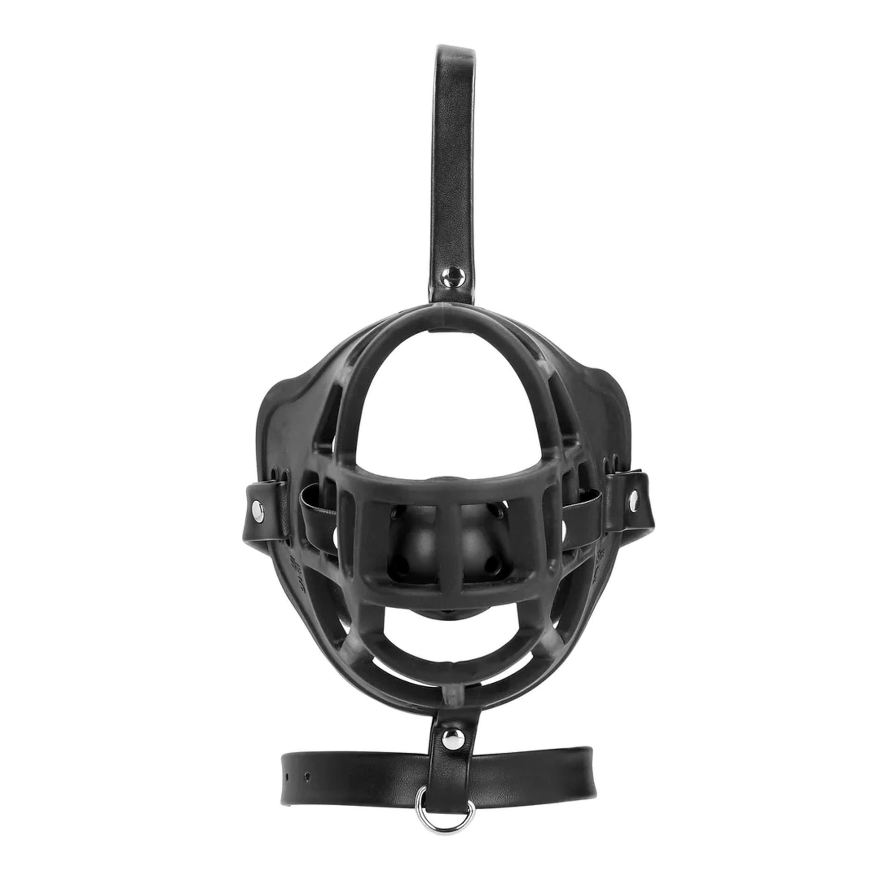 Botniță Ouch! cu bilă detașabilă, neagră, 65 cm
