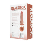 Vibrator rotativ pentru testicule RealRock bej RealRock 20,5 cm