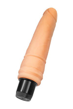 Vibrator realist cu inele, 19 cm, jucării