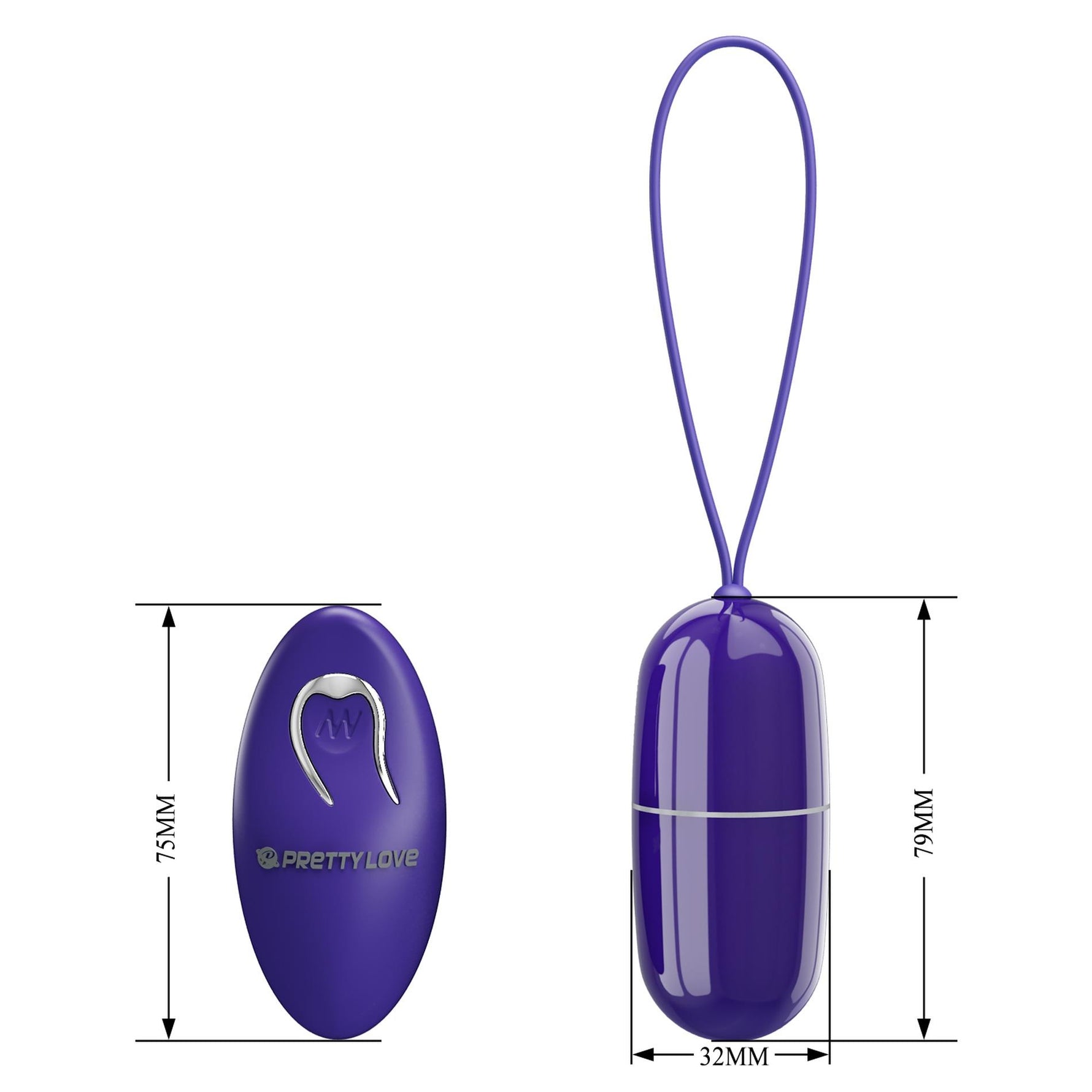 Ou vibrator wireless Pretty Love Arvin Youth cu 12 funcții