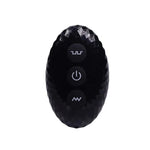 Inel vibrator dublu Hermes Fantasy Silicon USB cu telecomandă