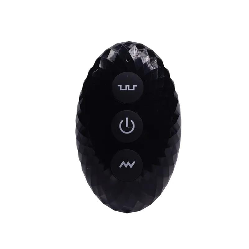Inel vibrator dublu Hermes Fantasy Silicon USB cu telecomandă