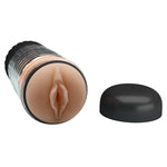 Masturbator vaginal vibrant Pretty Love Emily, negru, cu baterii AAA
