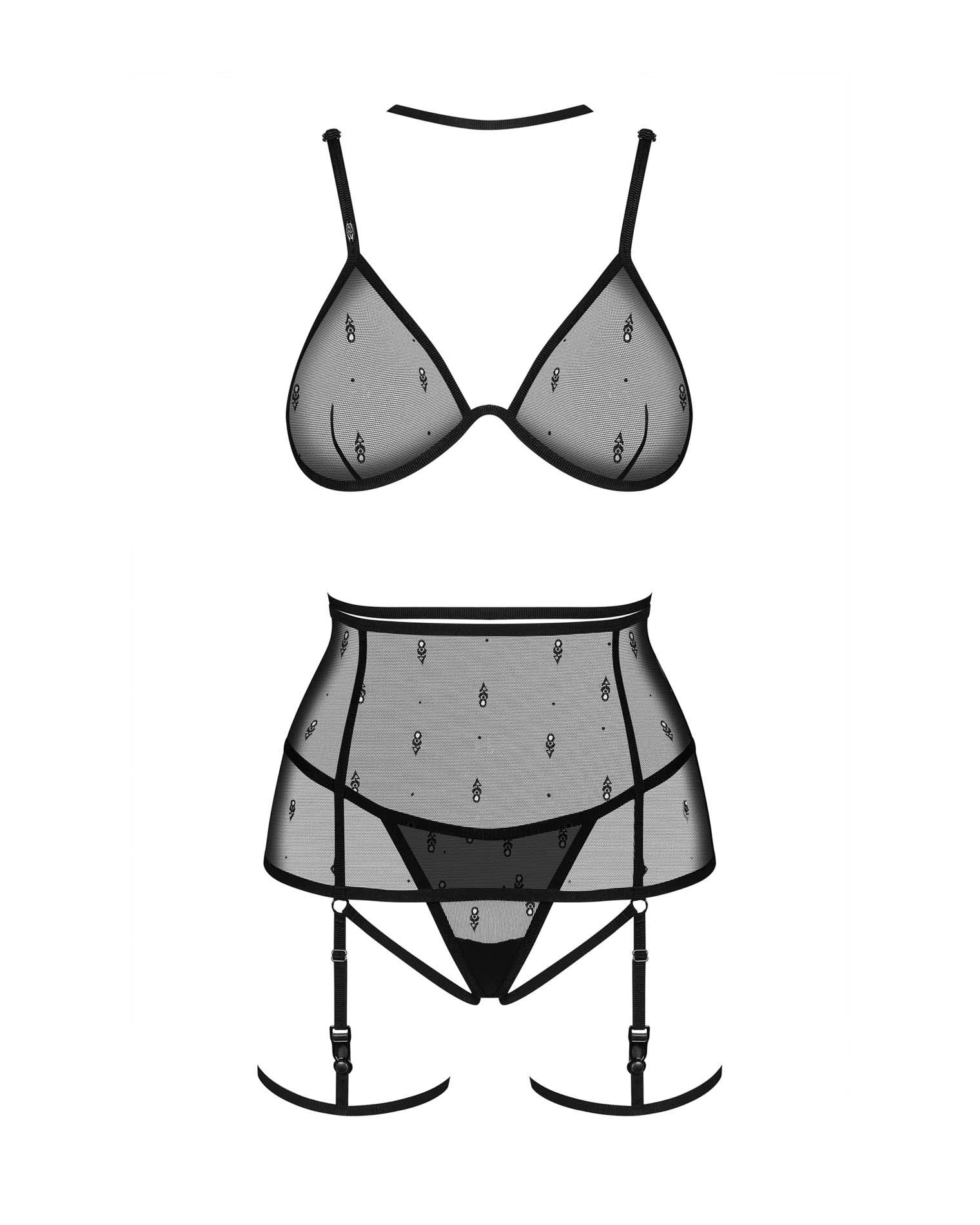 Set de lenjerie intimă Obsessive Anniverse Special S/M