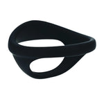 Set de 4 inele pentru penis Levelz din silicon, negre
