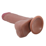 Dildo realist cu alunecare Baile TPR 8.1''