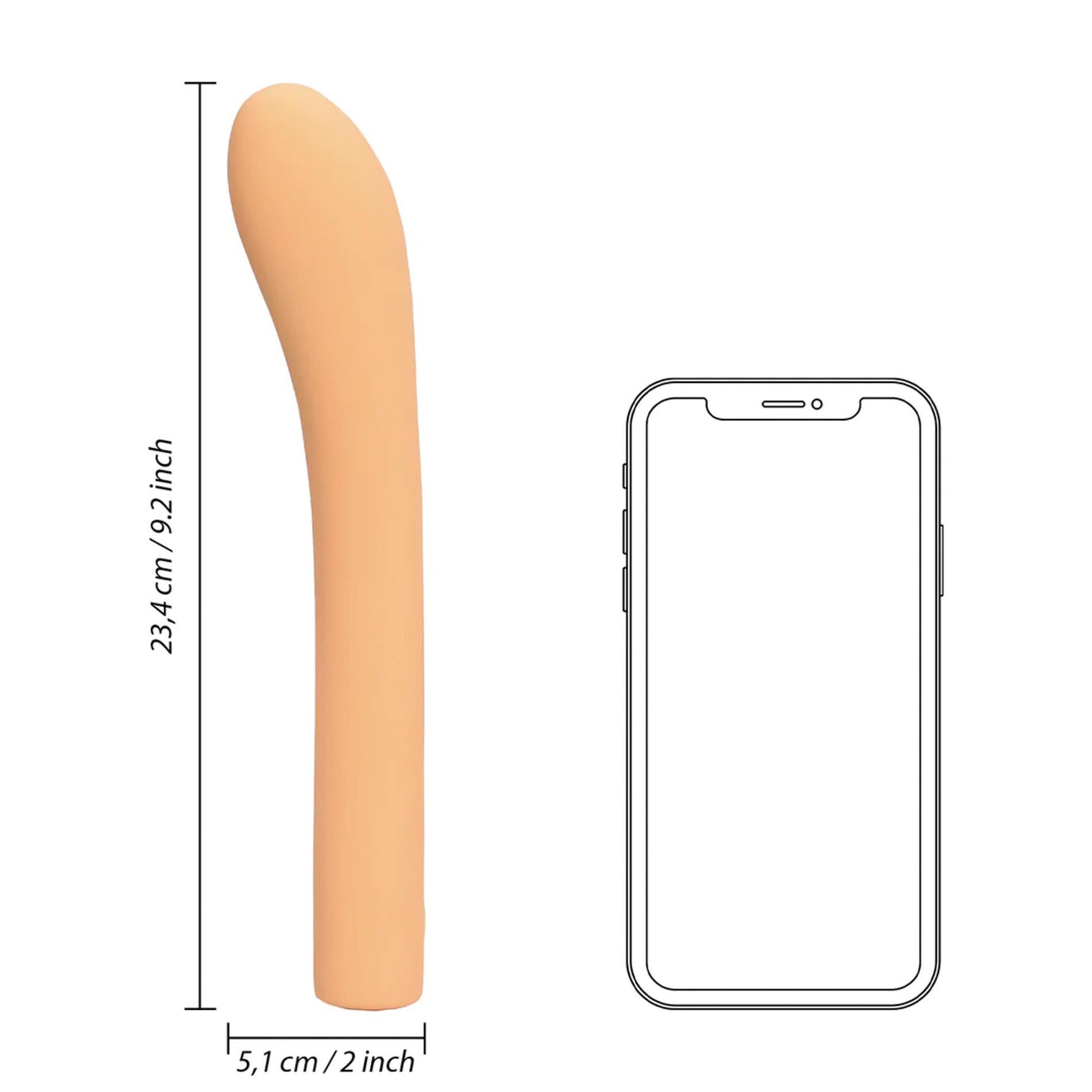 Vibrator pentru punctul G Peach
