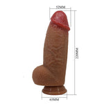 Dildo din silicon impermeabil Achille Pretty Love