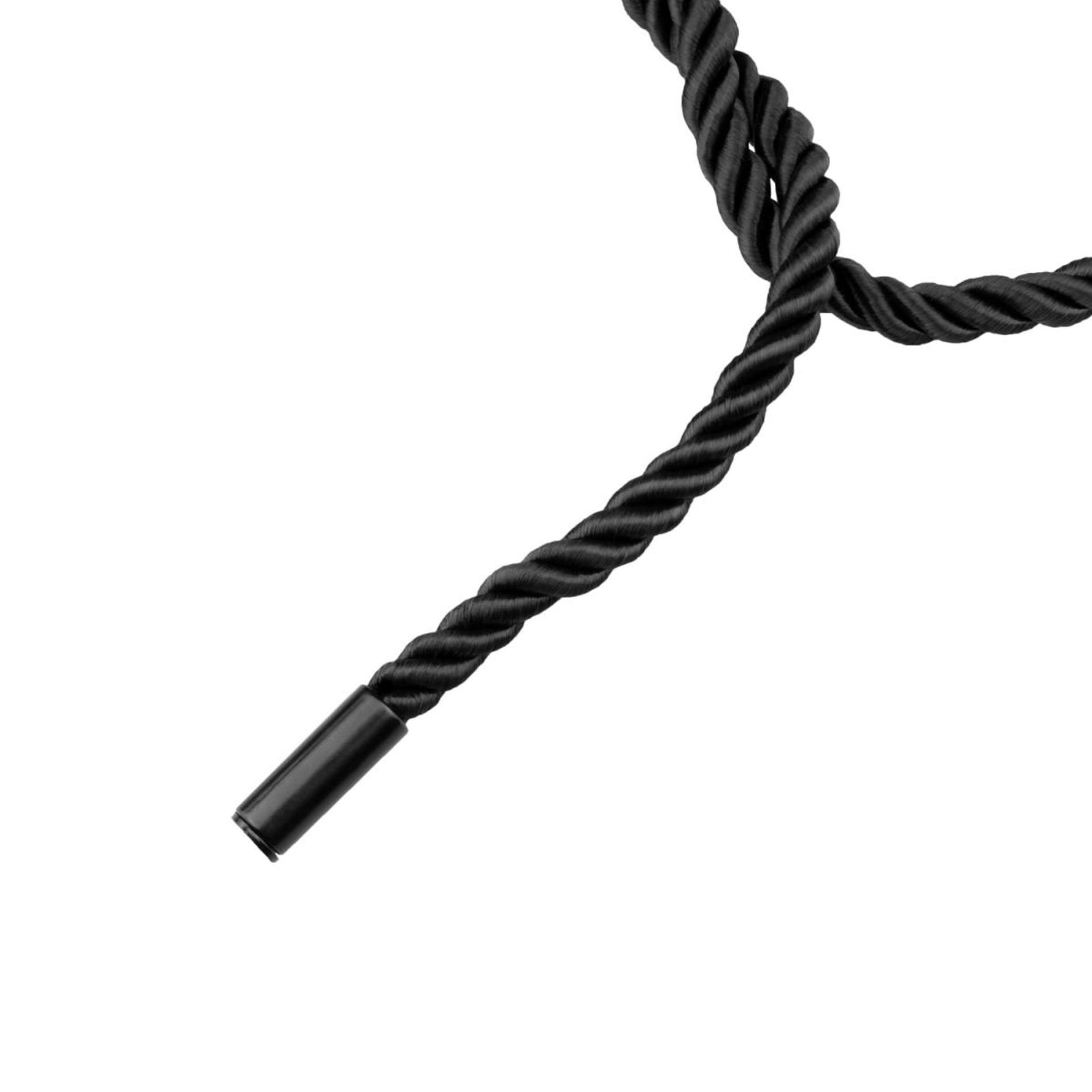Frânghie de bumbac Kinbaku, fantezii de dormitor, neagră, 5 m