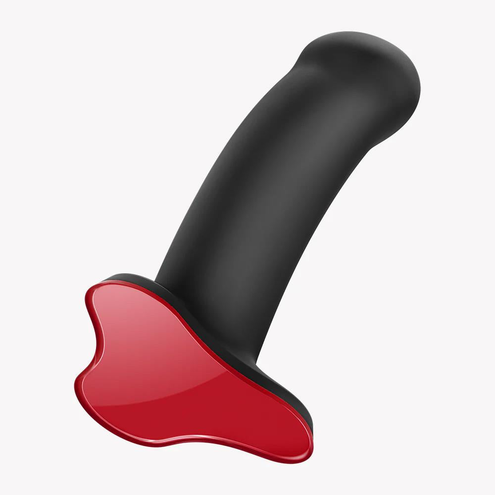 Dildo Fun Factory Amor din silicon negru cu ventuză 13,5 cm