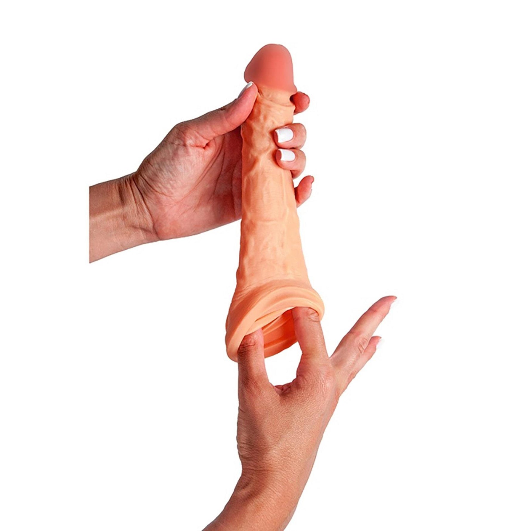 Manșon extensibil pentru testicule Fantasy 21 cm