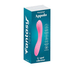 Vibrator USB din silicon pentru punctul G Fantasy Apollo 20 cm