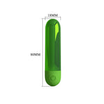 Vibrator mini Bullet reîncărcabil Pretty Love Kiwi Green