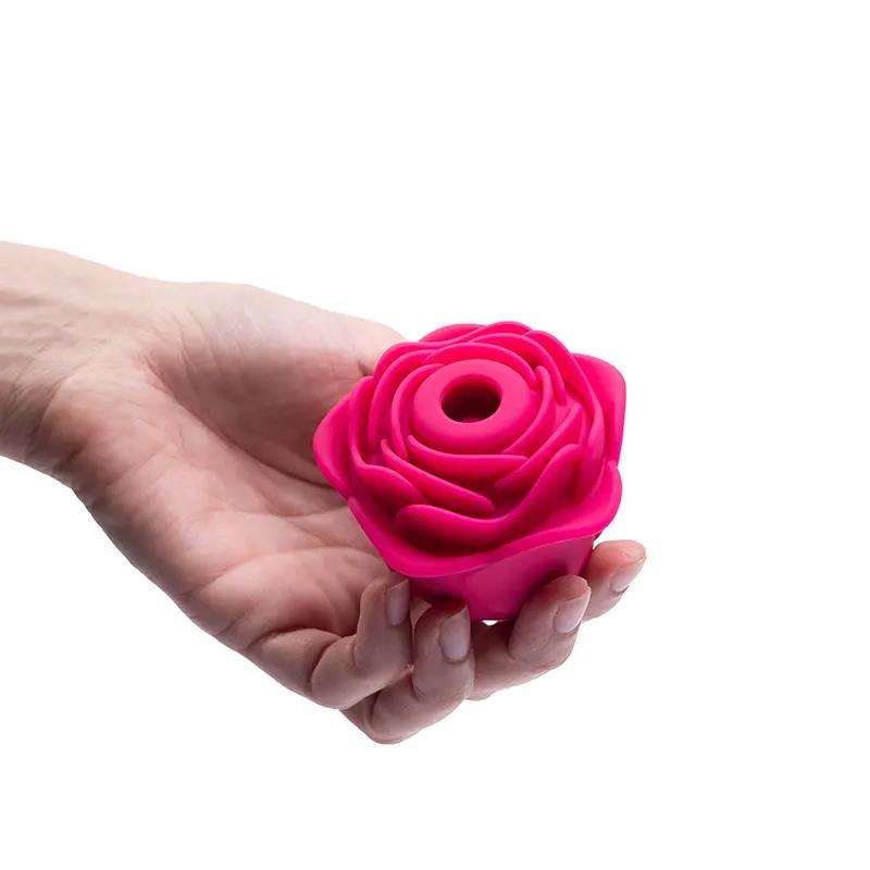 Stimulator clitoridian USB Rose Hera Fantasy din silicon