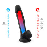 Dildo realist din silicon Silexd Model 1 24 cm
