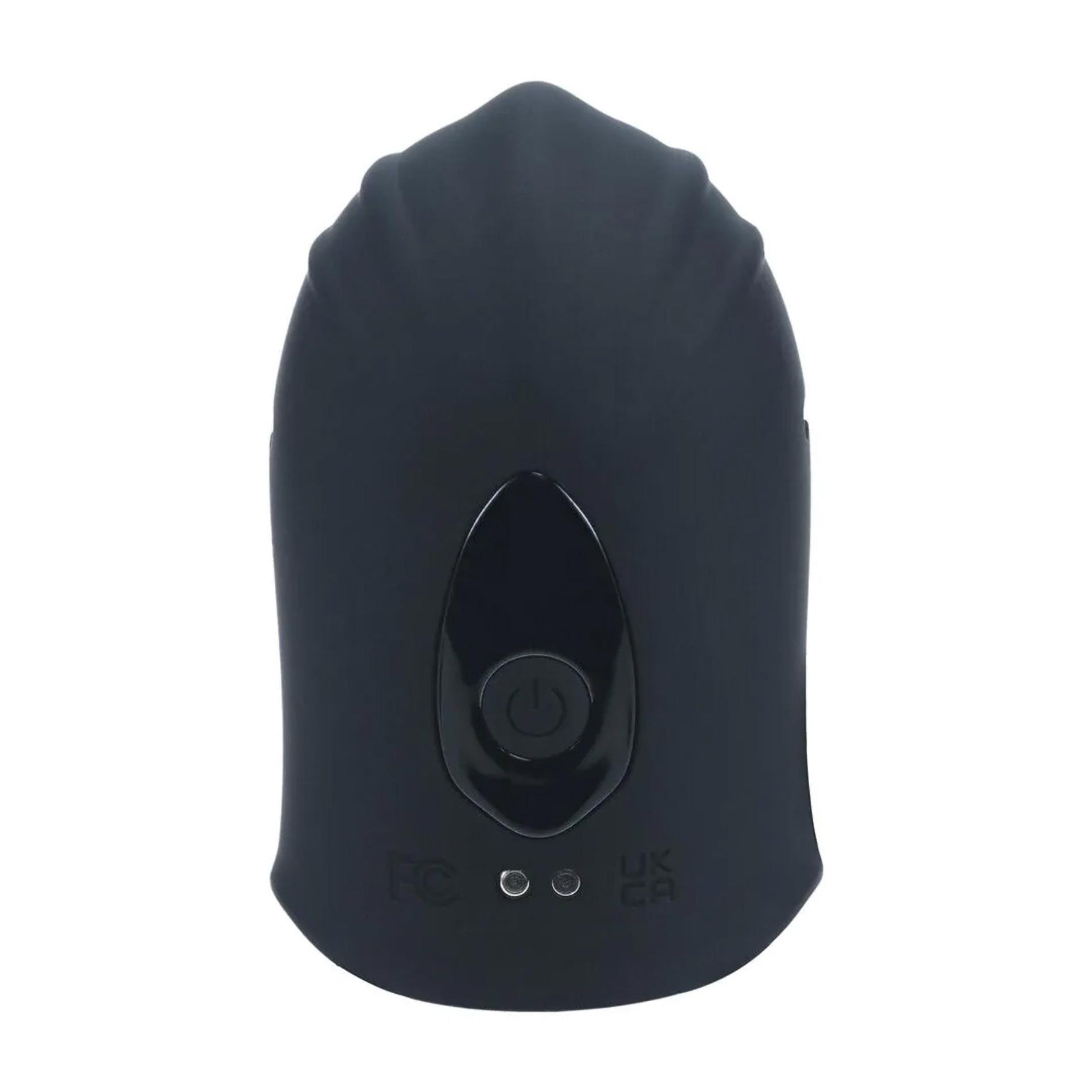 Stimulator vibrant pentru capul penisului Levelz din silicon, reglabil, negru