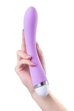 Vibrator Flovetta Lantana pentru punctul G, silicon, violet, 22 cm, USB