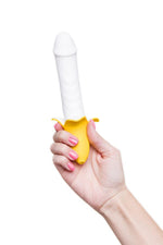 Vibrator JOS B-nana din silicon pentru punctul G, 19 cm