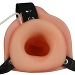 Strap-on vibrant Lovetoy pentru dublă penetrare