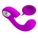 Stimulator clitoridian USB Sibel Pretty Love din silicon