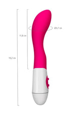 Vibrator pentru punct G din silicon A-Toys Kari 12 cm 10 moduri