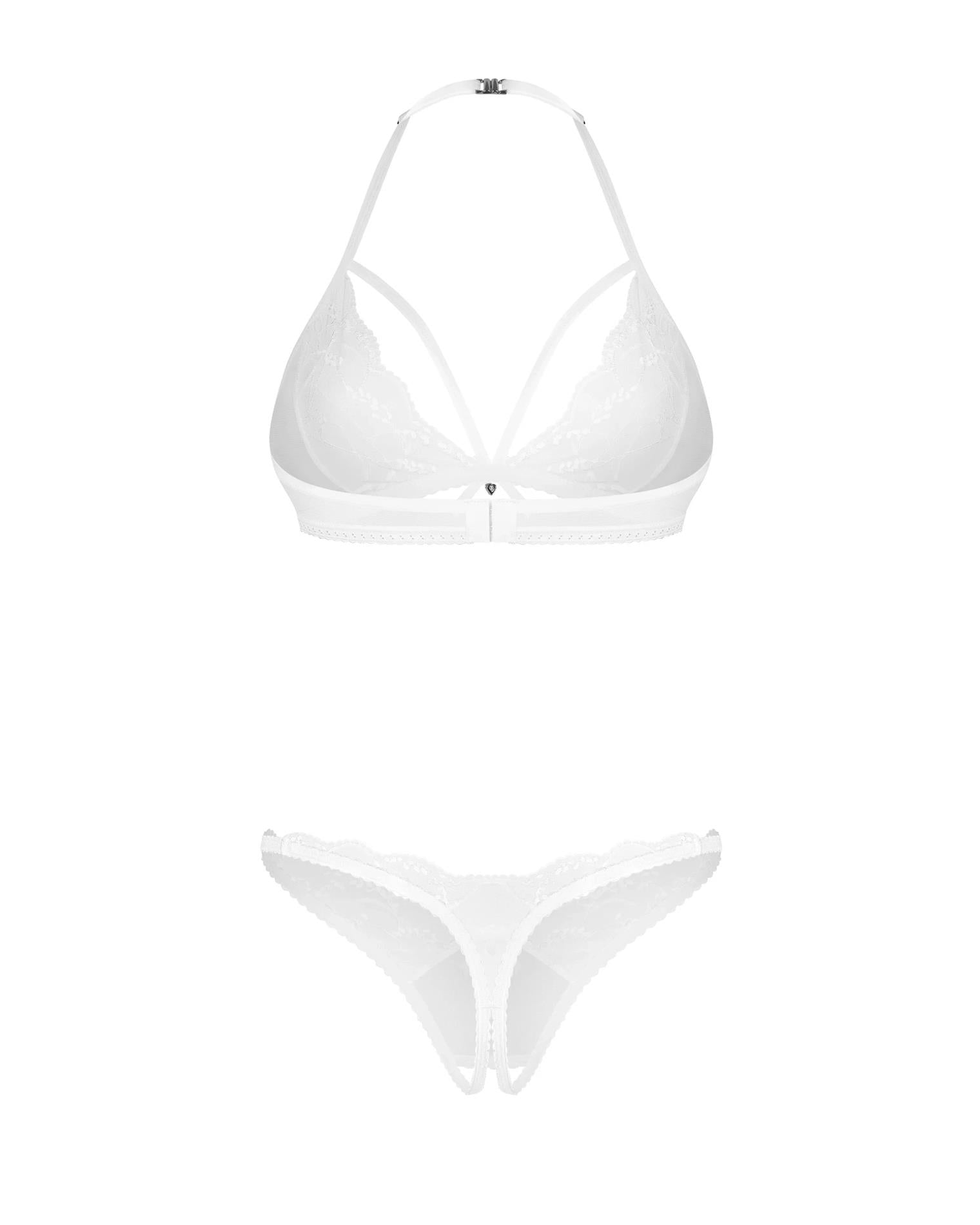 Set de lenjerie erotică Weddya Obsessive din 3 piese 2XL/3XL