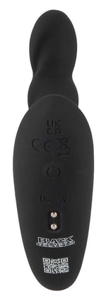 Vibrator anal flexibil din silicon Black Velvets cu USB, 26 cm