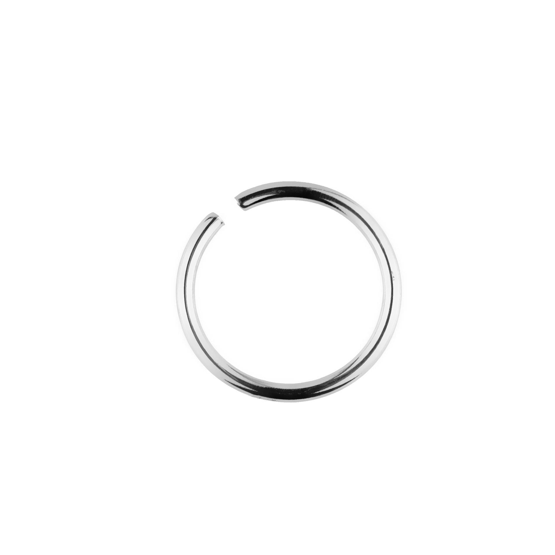 Dop uretral metalic HeavyFun cu inel, oțel inoxidabil, 8 cm