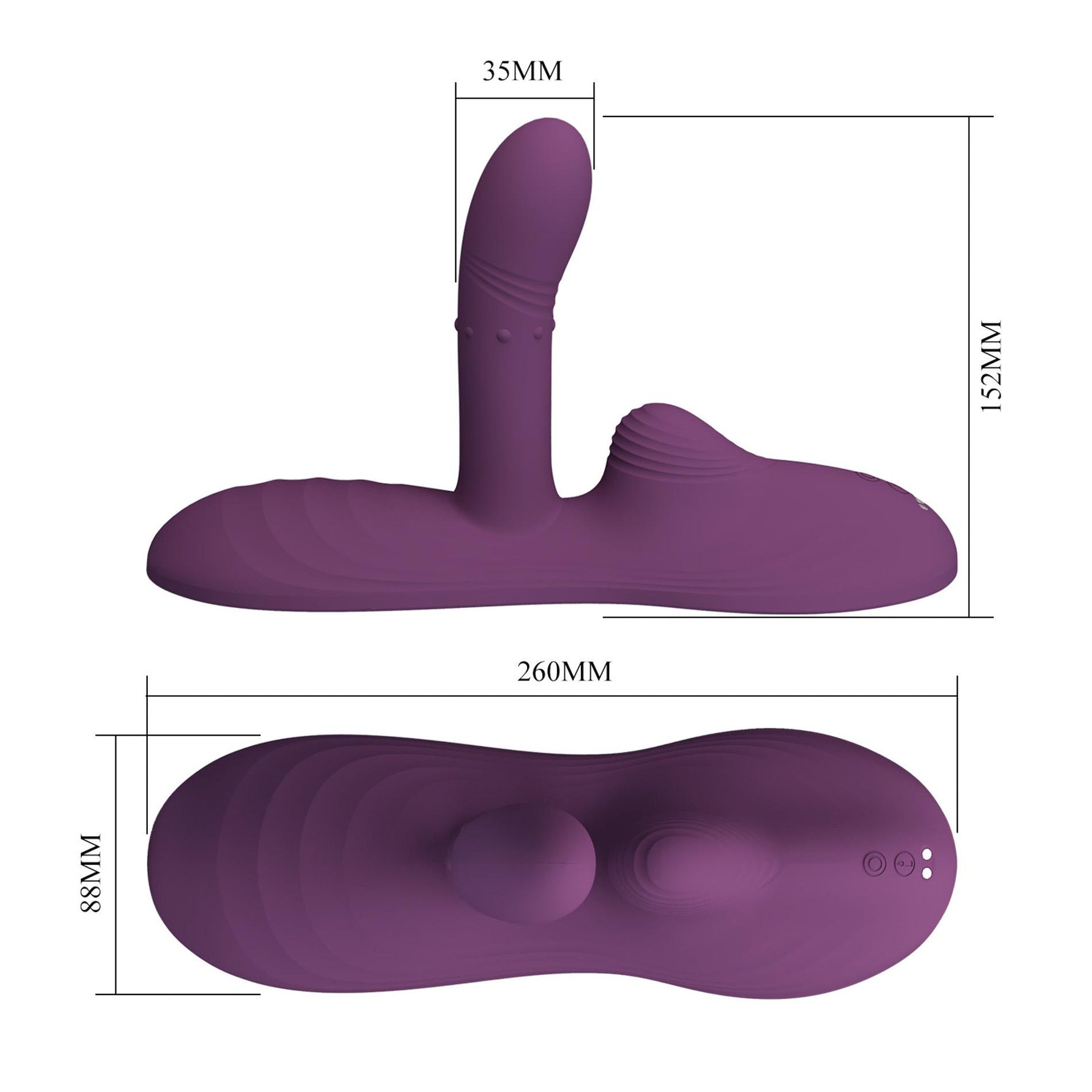 Pretty Love Luka – Scaun vibrator încălzit
