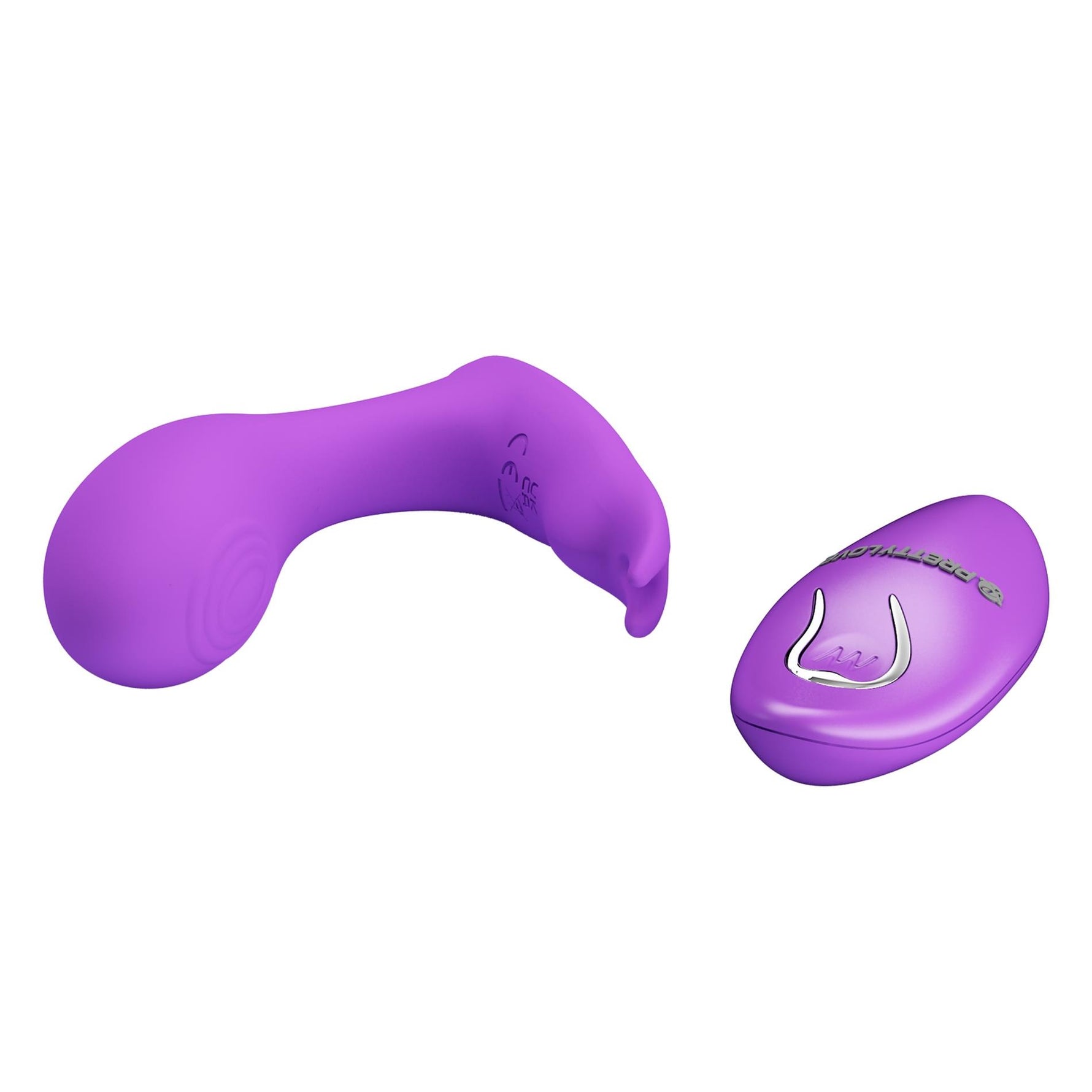 Vibrator pentru punctul G Pretty Love Idabelle, violet, cu telecomandă