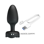 Plug anal vibrant cu LED din silicon Pretty Love Osborn