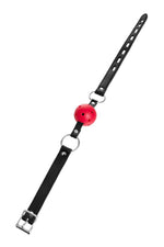 Blindaj BDSM Anonymo, reglabil, roșu și negru, 64 cm