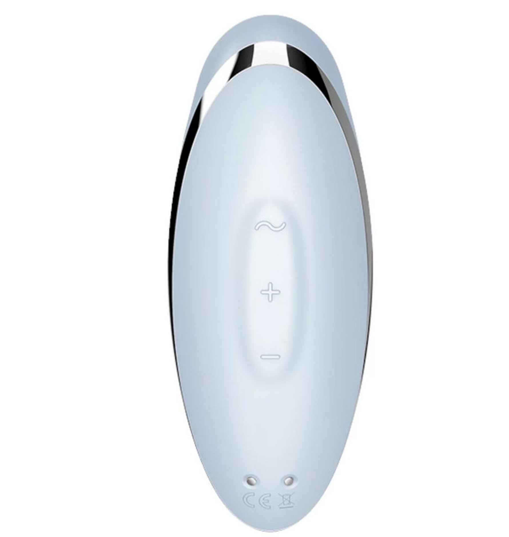 Stimulator clitoridian Satisfyer Tap Climax 2 Blue USB cu atingere rapidă