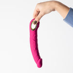 Vibrator realist Crushious Magnus Bend roz cu USB