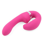 Vibrator dual pentru punct G din silicon seria B TOUGHE 3 cu telecomandă