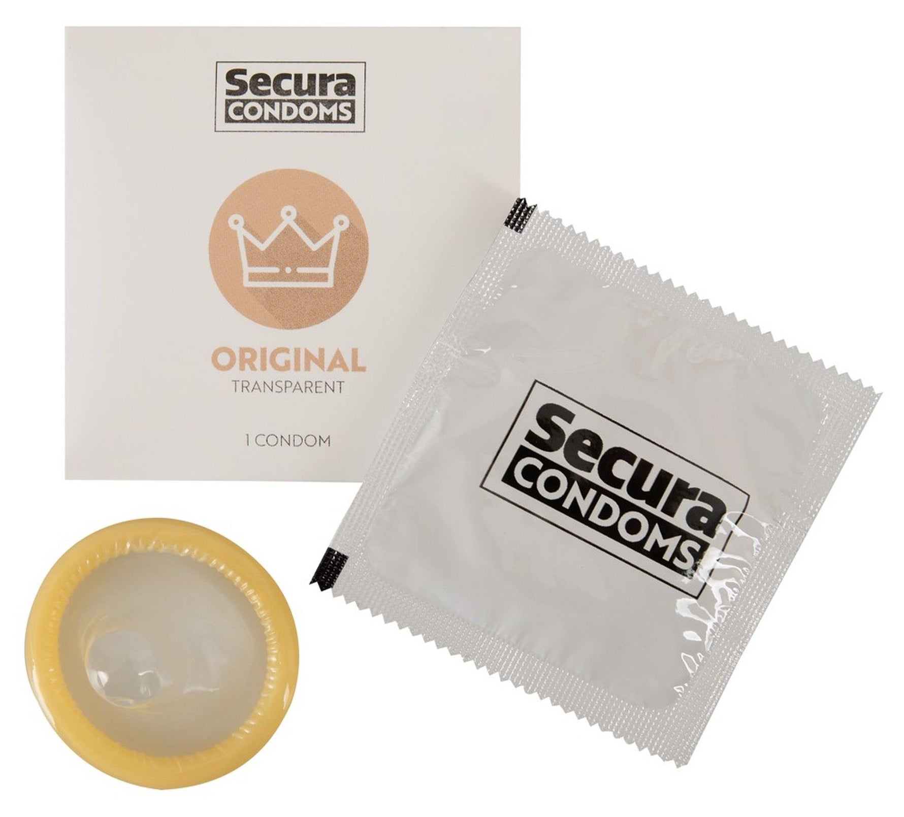 Prezervative Secura Original clasice 100 bucăți