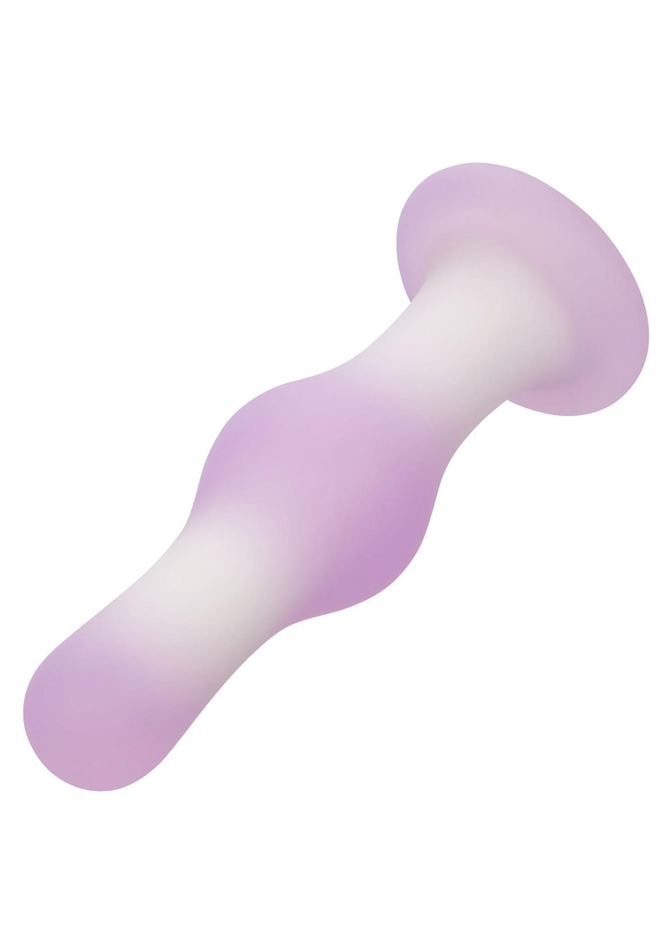 Dop anal vibrant din silicon Calexotics Lavender Haze, violet