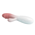 Vibrator Pretty Love Snappy Bunny roz deschis 19 cm 30 funcții