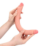 Dildo dublu RealRock Slim 36 cm