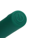 Vibrator Loveline Pulse Wave pentru punctul G, verde, 22 cm