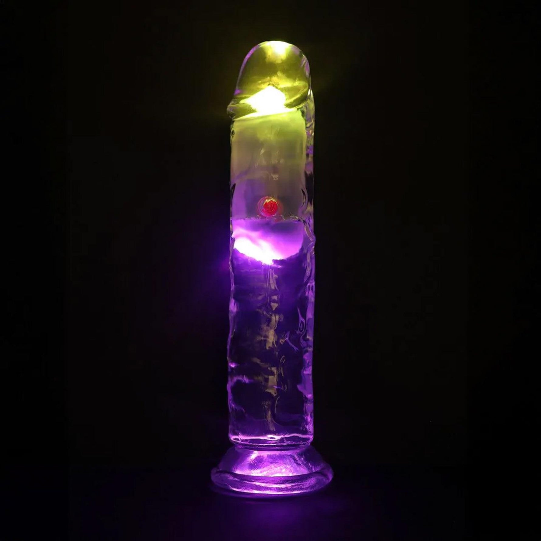 Vibrator realist RealRock transparent 20 cm
