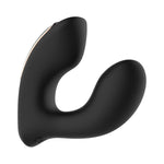 Vibrator portabil Rosy Gold cu carcasă de încărcare, negru
