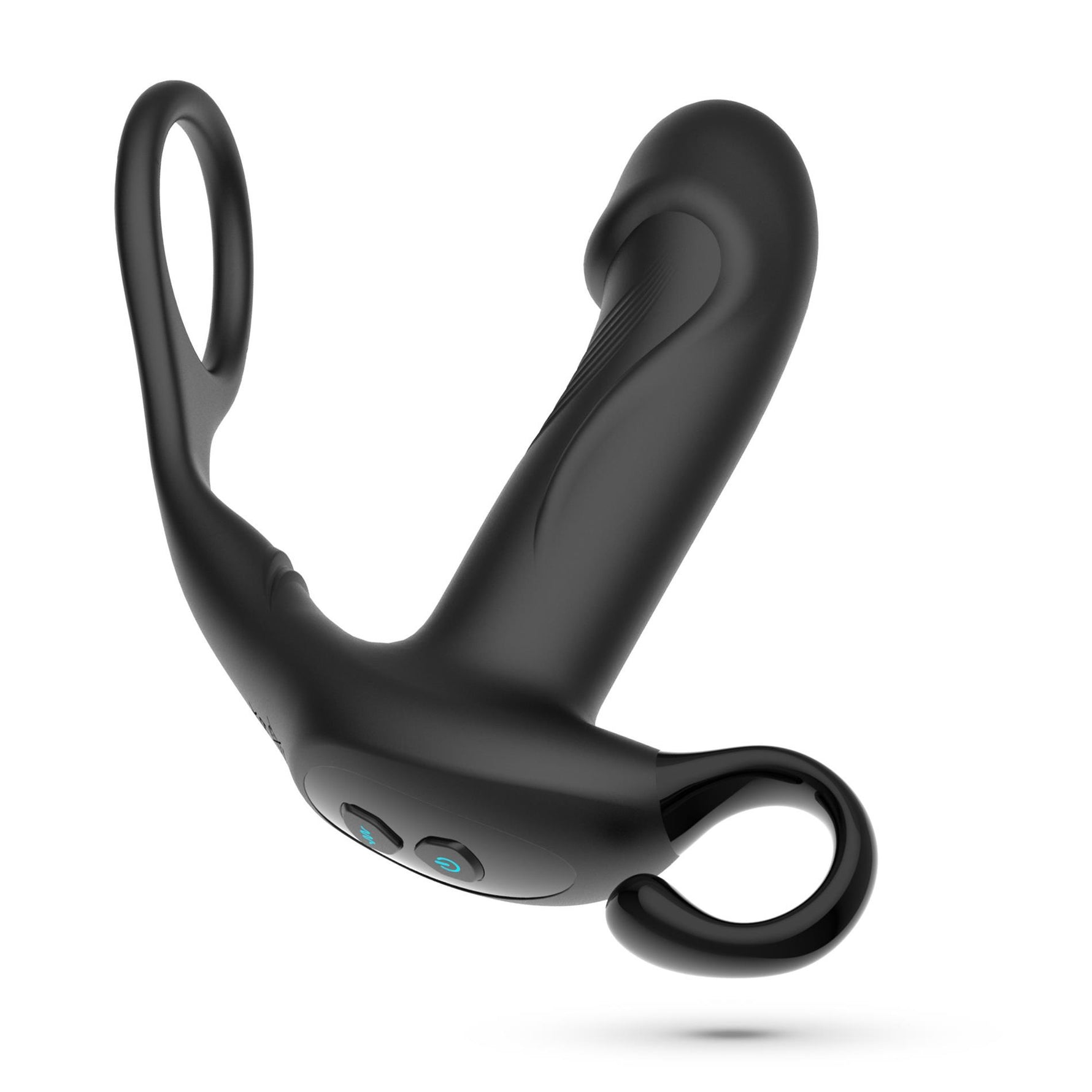 Aparat de masaj pentru prostată Crushious Magoo cu inel și telecomandă USB 14 cm