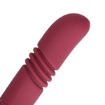 Vibrator Loveline cu 10 funcții, cu două fețe, tip Thrust