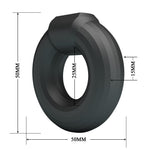 Inel pentru penis KAYKE Crazy Bull, din silicon super moale și impermeabil