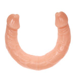 Dildo dublu Baile TPR Flesh 37 cm