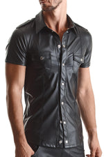 Tricou Regnes Fetish Planet wetlook negru L