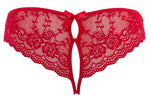 Chiloți din dantelă fără bretele Cottelli LINGERIE L