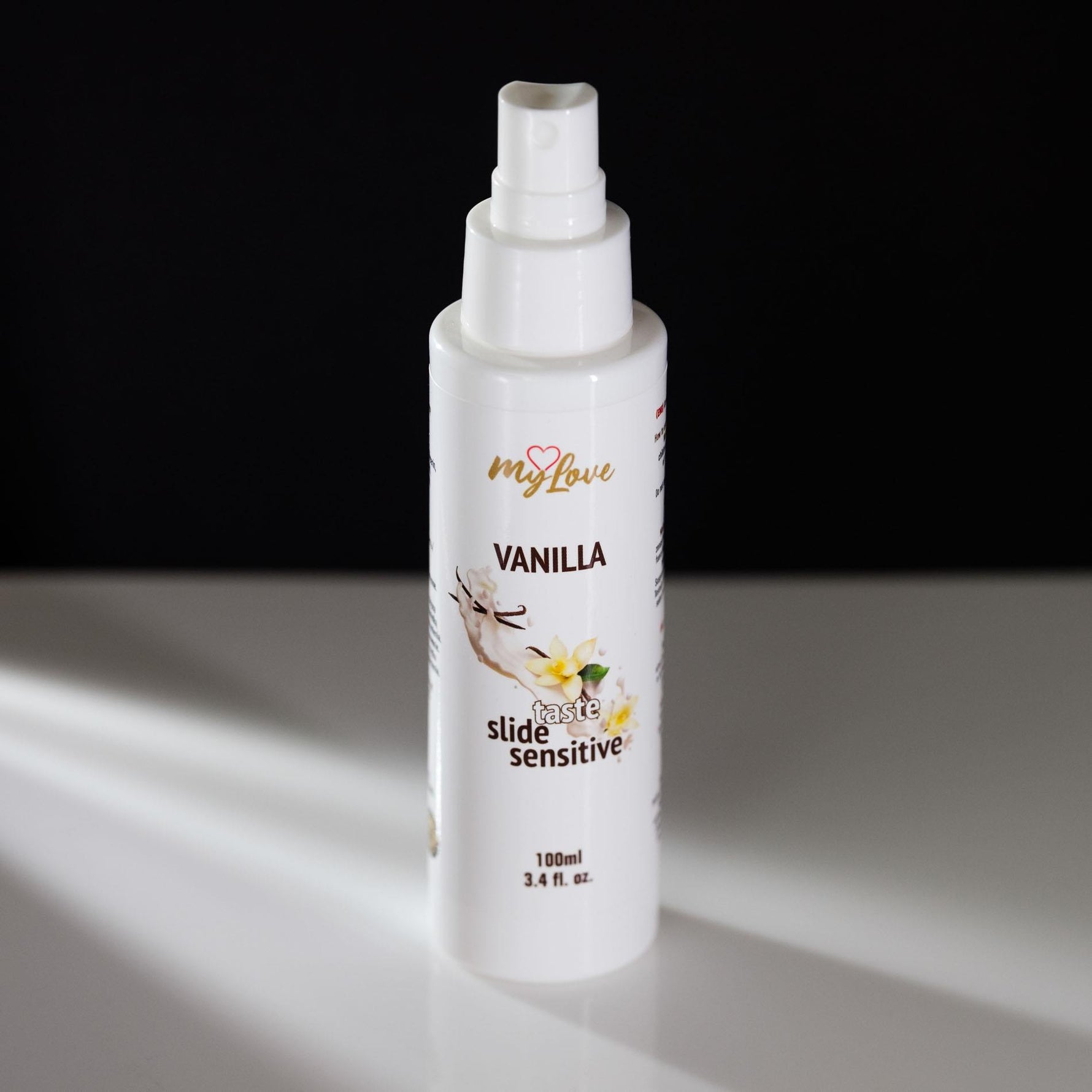 Gel intim MyLove Taste Slide Sensitive cu aromă de vanilie 100 ml