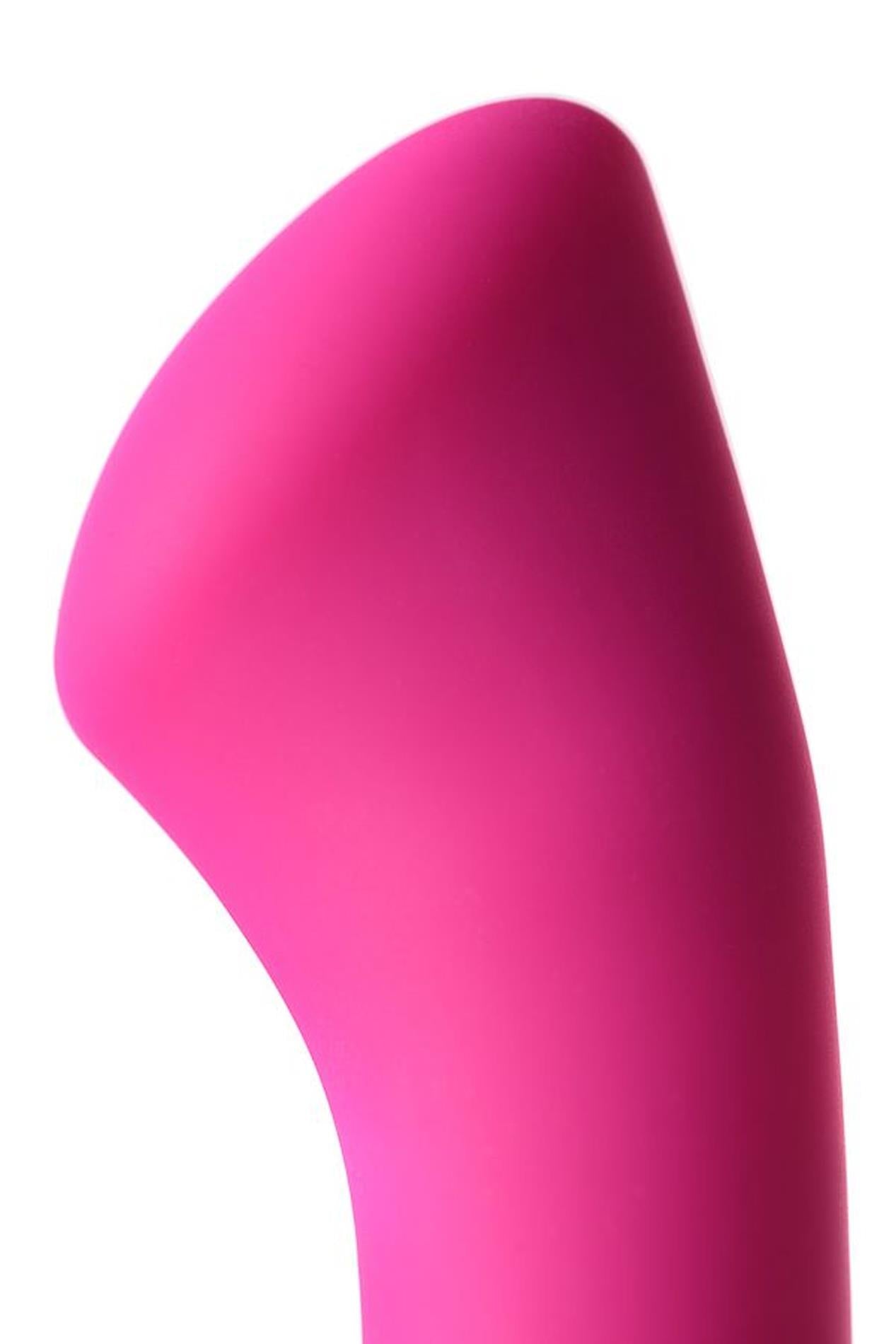Vibrator din silicon Ida A Toys roz 19 cm